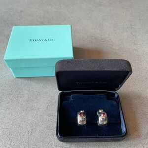 Tiffany Sterling Silver Etoile Earrings